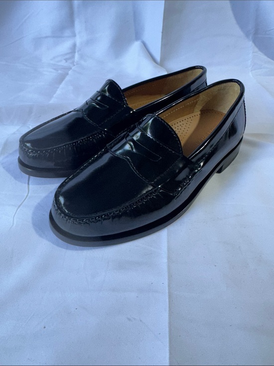 Cole Haan Black Patent Leather Penny Loafers main image 14